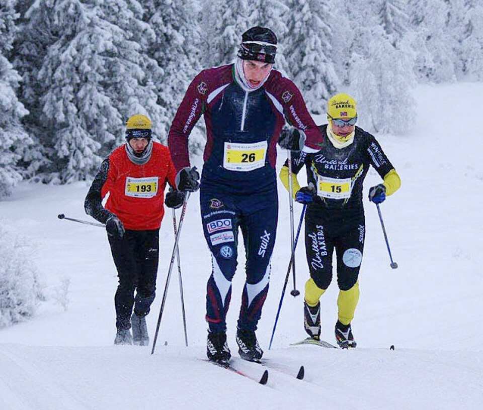 Spurtduell i Stenfjellrunden