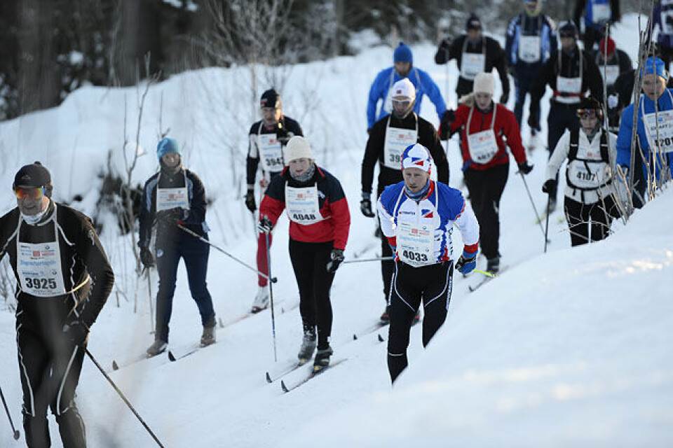 Holmenkollmarsjen. (Arkivfoto: Bjørn Johannessen) Holmenkollmarsjen. (Arkivfoto: Bjørn Johannessen)
