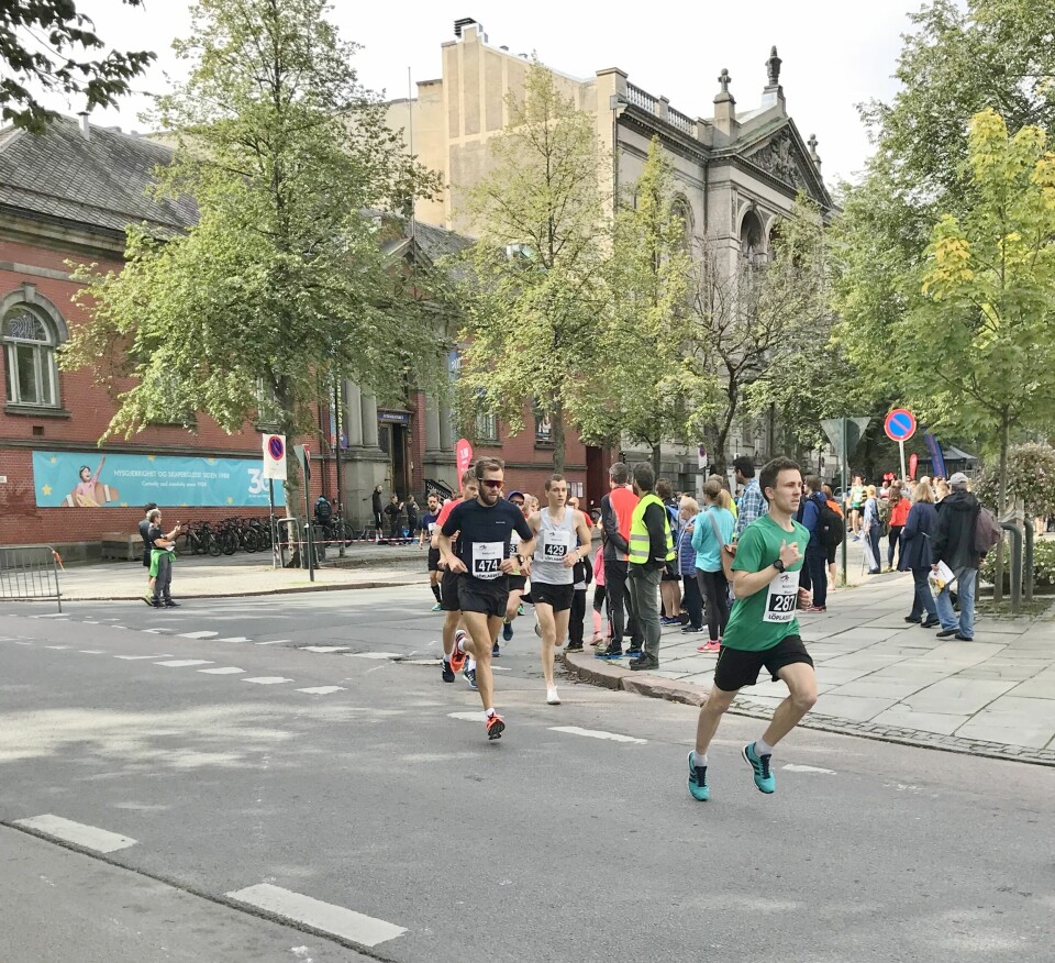 Start maraton foto Sol Haugen Start maraton foto Sol Haugen