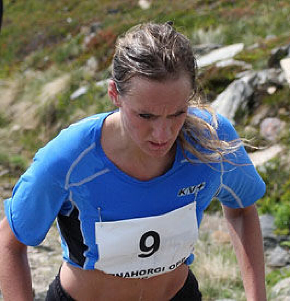 Weng og Pankratov først til Spåtind Merete_Weng_2010