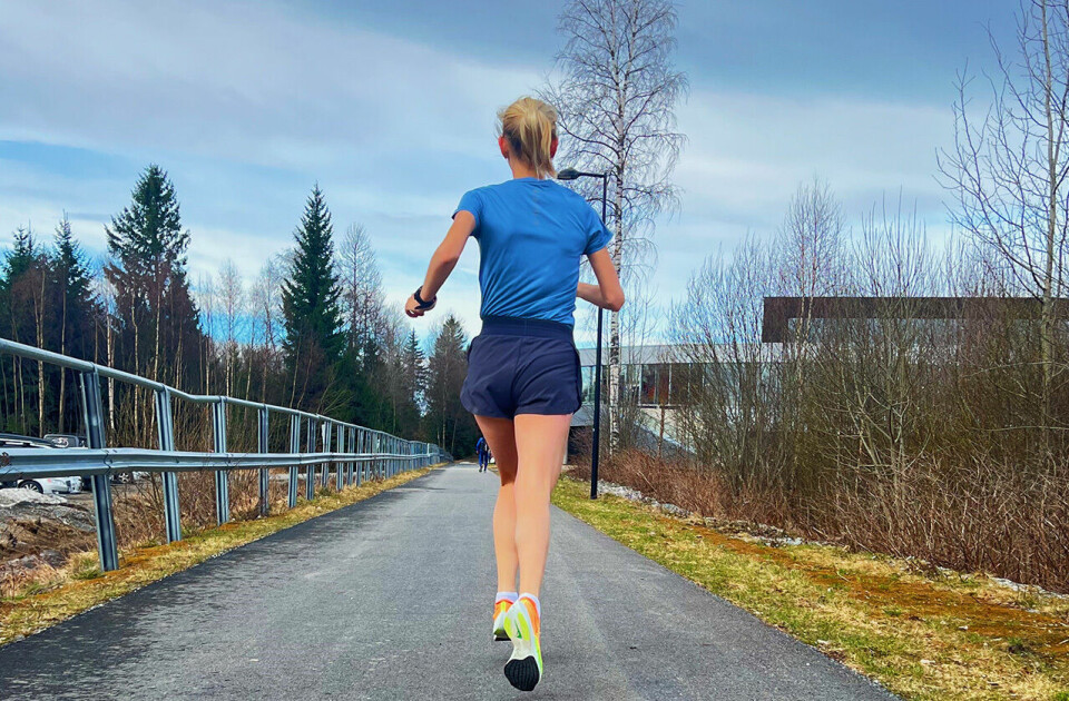 Alt har heller ikke i vår gått på skinner for Frida Byfuglien, men hun er bestemt på ikke å gi seg. (Foto: privat) Frida Byfuglien