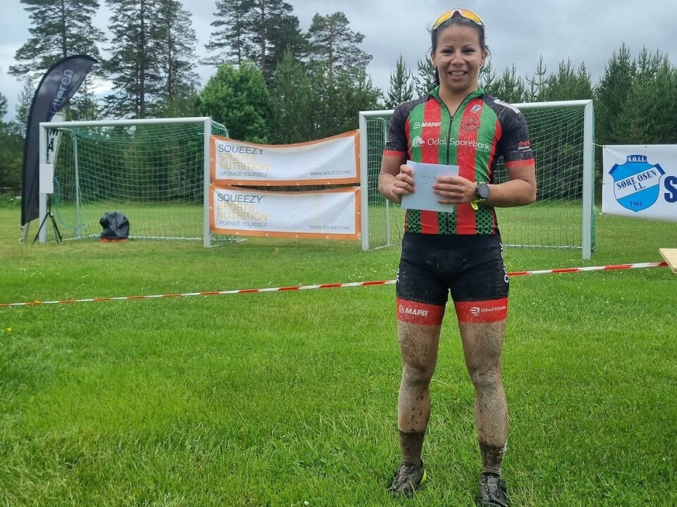 76 tråkket Trysil-Knut rittet i heftig regnvær Cathrine Andersen.jpg