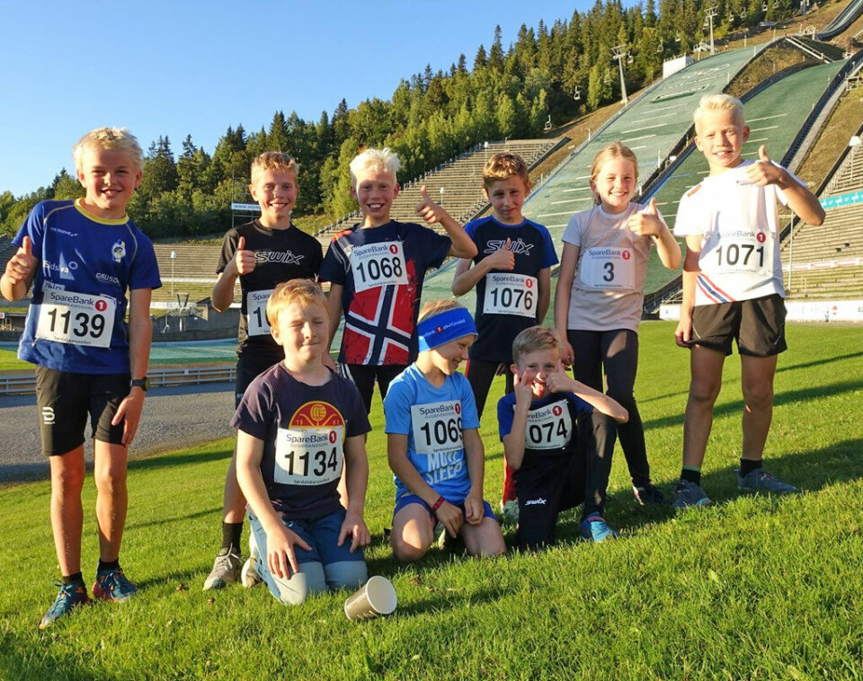 Fantastiske løpsforhold i Olympiaparkløpet _11 13 De yngste.jpg