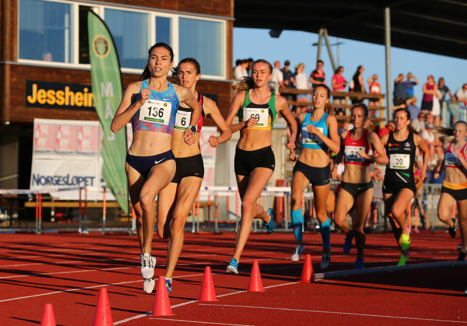 Fra kvinner senior heat A i fjor. (Foto: Bjørn Hytjanstorp) Fra kvinner senior heat A i fjor. (Foto: Bjørn Hytjanstorp)