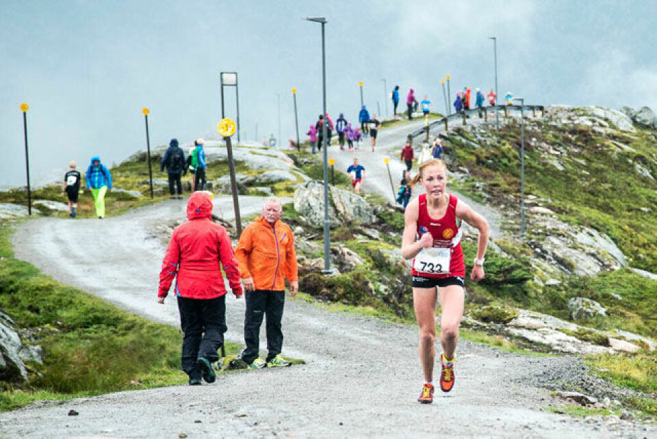 Eli Anne Dvergsdal vinner Førde Opp og Motbakkecupen sammenlagt. Foto: Arrangøren Eli Anne Dvergsdal vinner Førde Opp og Motbakkecupen sammenlagt. Foto: Arrangøren