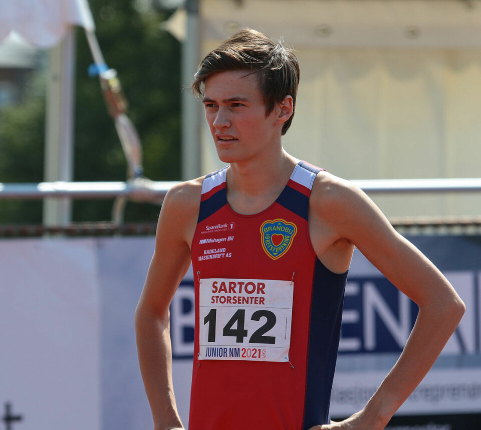 Mange stusset på forsøksheatene i U-23 på 1500 meter for menn i junior-NM 3J6A2013.jpg