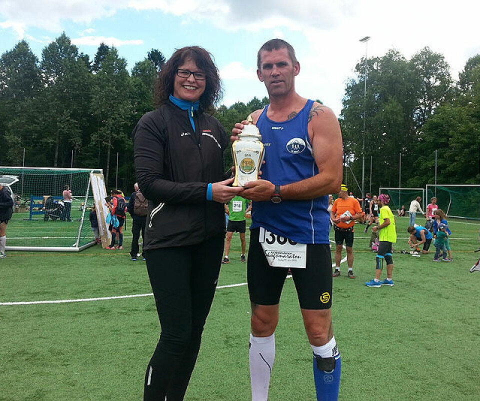 Tom-Rune Bertelsen yngste i Norge som har løpt 200 maratonløp Tom_Rune_Bertelsen_200_maratonloep_20140621_153236