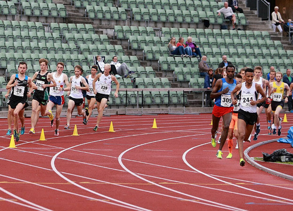 Mange gode tider på Bislett under Norwegian Grand Prix 5000m_Dobbeltstart_AZ3T3157.jpg