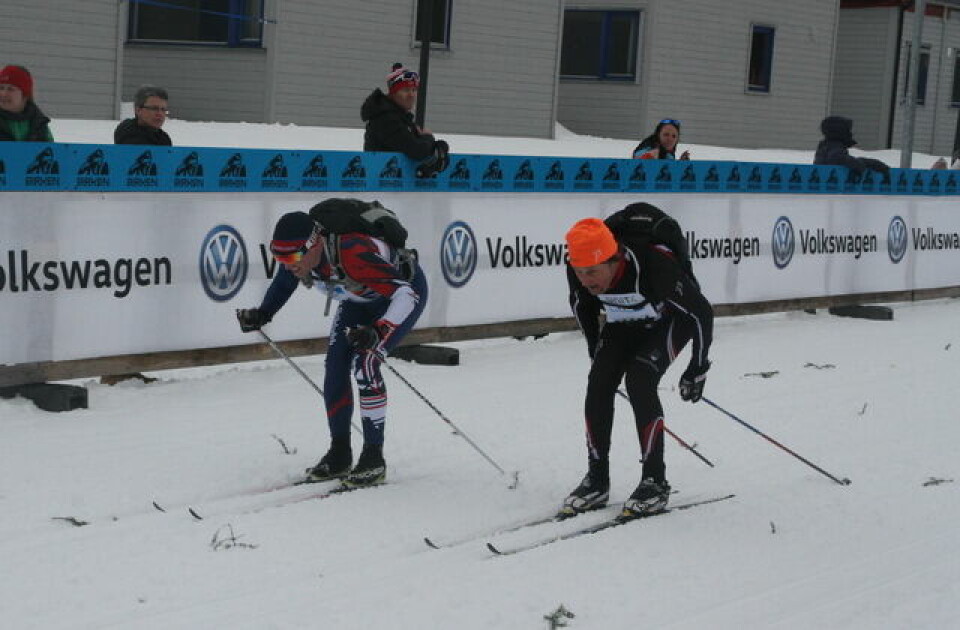 Elin Hagavold og Vetle Thyli best i HalvBirken Kondis/Finn Olsen