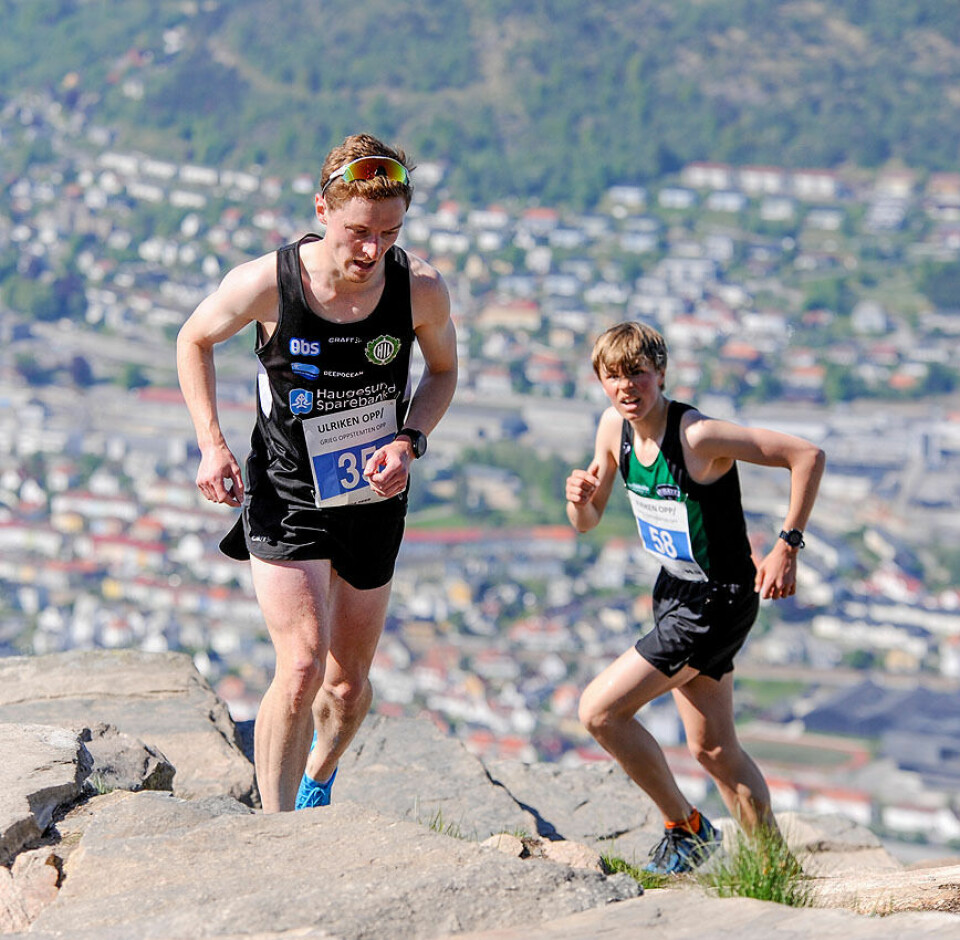 Thorbjørn Ludvigsen og Anita Iversen Lilleskare vant Ulriken Opp _DSC4145.jpg