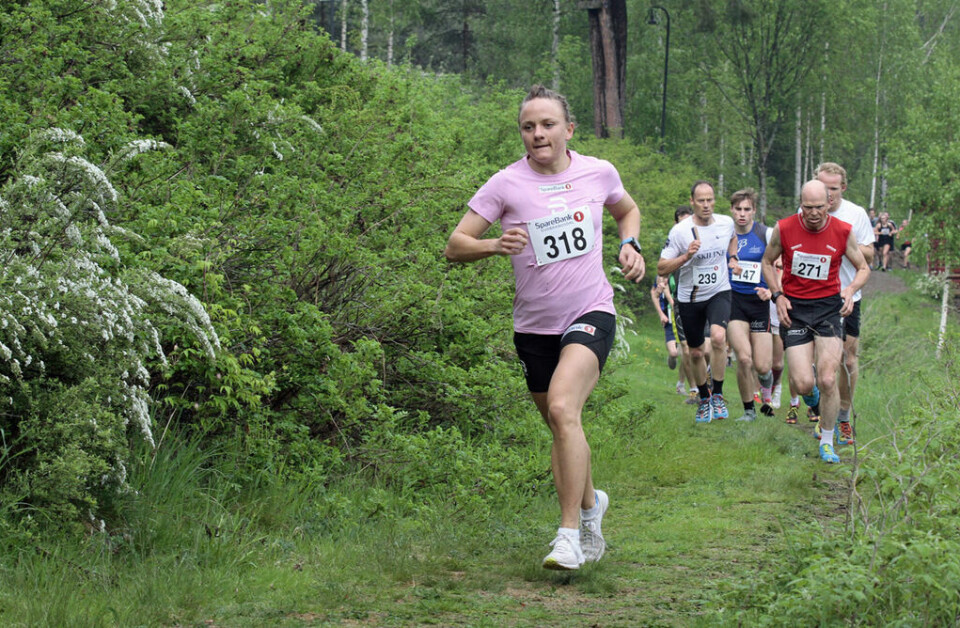 Maiken Capersen Falla i aksjon Hovemoenløpet på Lillehammer i 2019. (Foto: Jørgen Skaug) Maiken Capersen Falla i aksjon Hovemoenløpet på Lillehammer i 2019. (Foto: Jørgen Skaug)