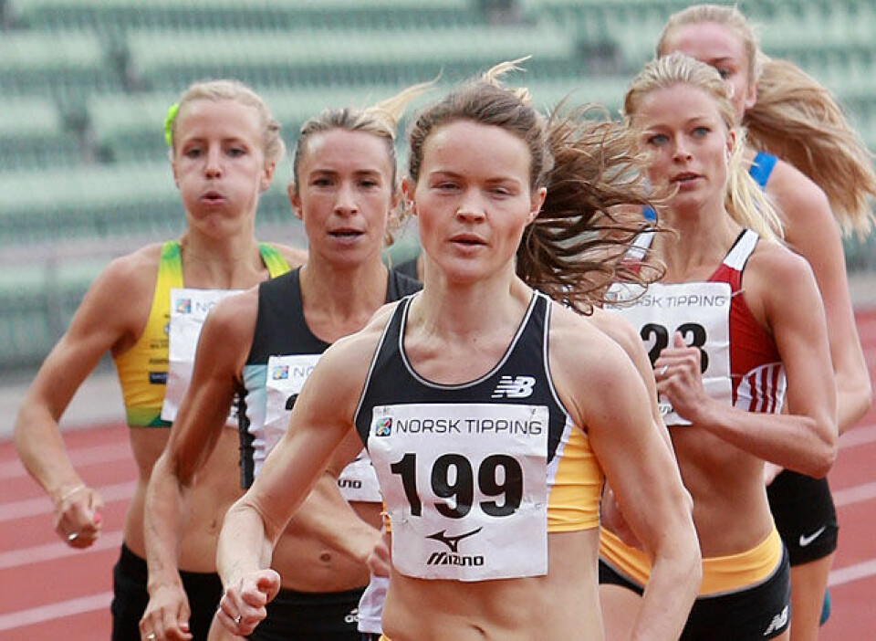 Mange gode tider på Bislett under Norwegian Grand Prix 800m_elite_damer_mange_AZ3T3775.jpg