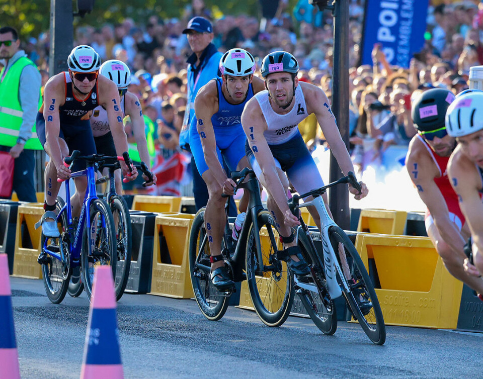 Målbilde avgjorde medaljefordelingen på mix-stafetten i triatlon i OL Vetle Bergsvik Thorn_sykkel.jpg