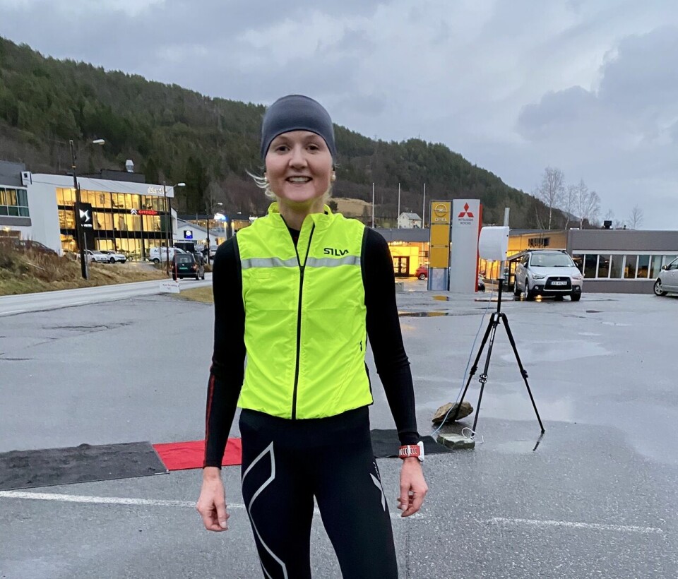 Beste tidene kom på 10 km i Ålesund vinterkarusell 10km_Louise_Skak