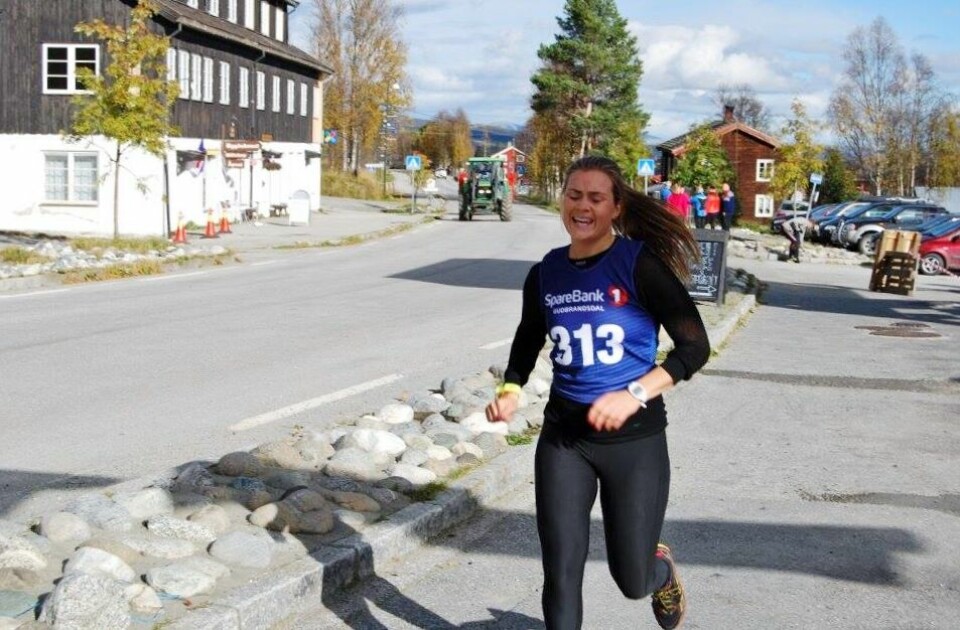 80 deltok i Skåbu fjellmaraton - nytt løp i Jotunheimens forgård Sigrid_Nordgården.jpg