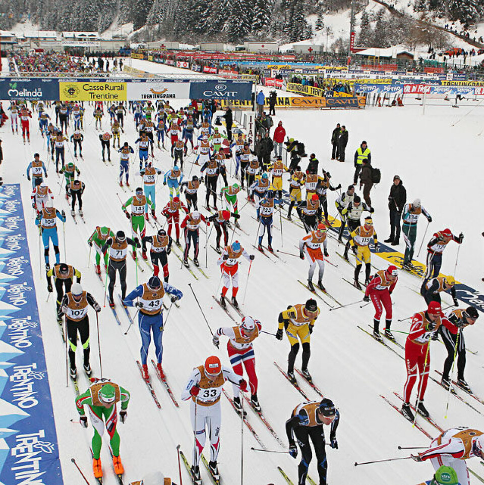 Jørgen Aukland vant Marcialonga start