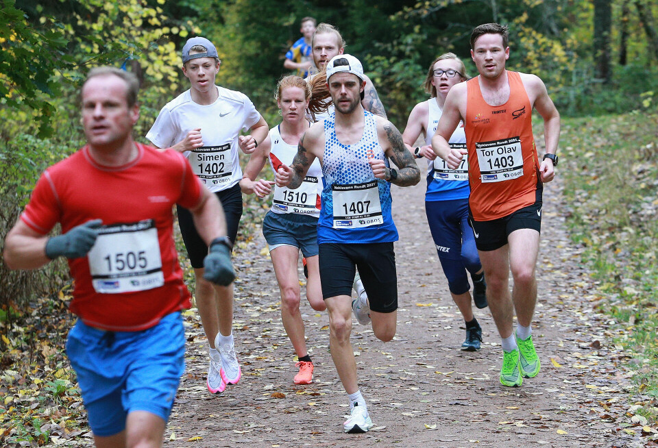 Sjette seier på rad for Anders Gløersen i Nøklevann Rundt 5km_1402_nr1_14aar_Simen_Skeide_Paulsen_1510_nr1_kvinner_Hanne_Marthe_Lie_AZ3T9822.jpg