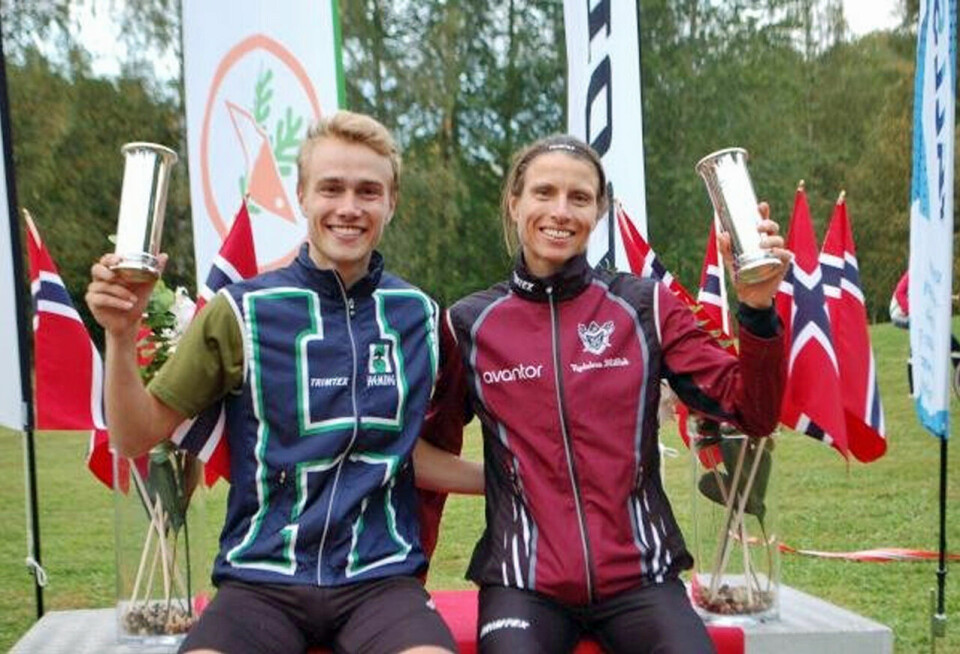 Kongepokal til Nordberg Hausken og Fosser NMsprintkongepokal