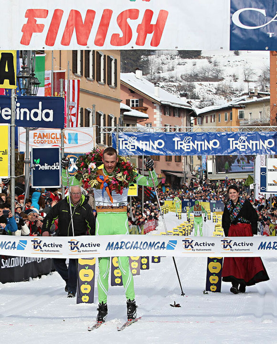 Jørgen Aukland vant Marcialonga