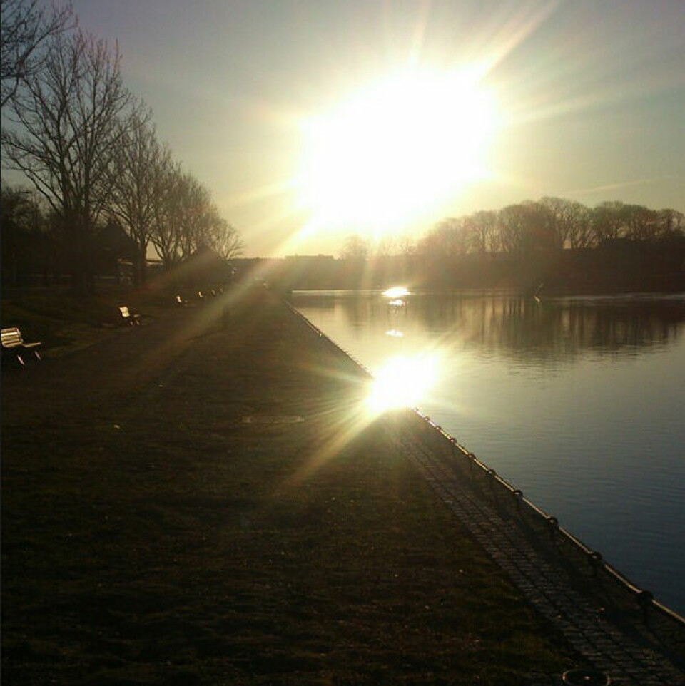 Det sprekeste landsmøtet i Norge ble holdt i Fredrikstad Leif Reithaug og Bjørn Oksavik morgenstemning.png
