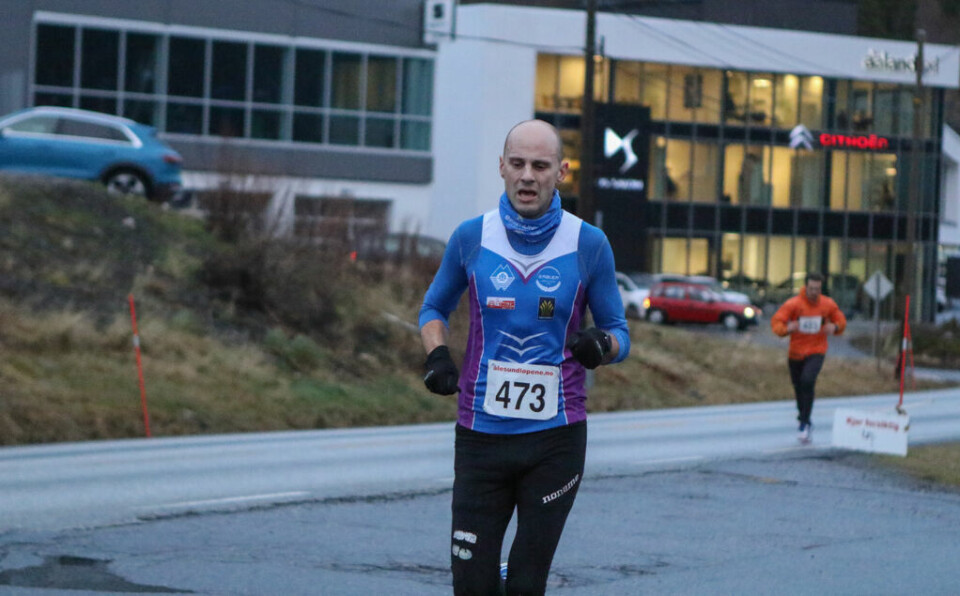 Beste tidene kom på 10 km i Ålesund vinterkarusell 5km_Markus_Glad_nummer2