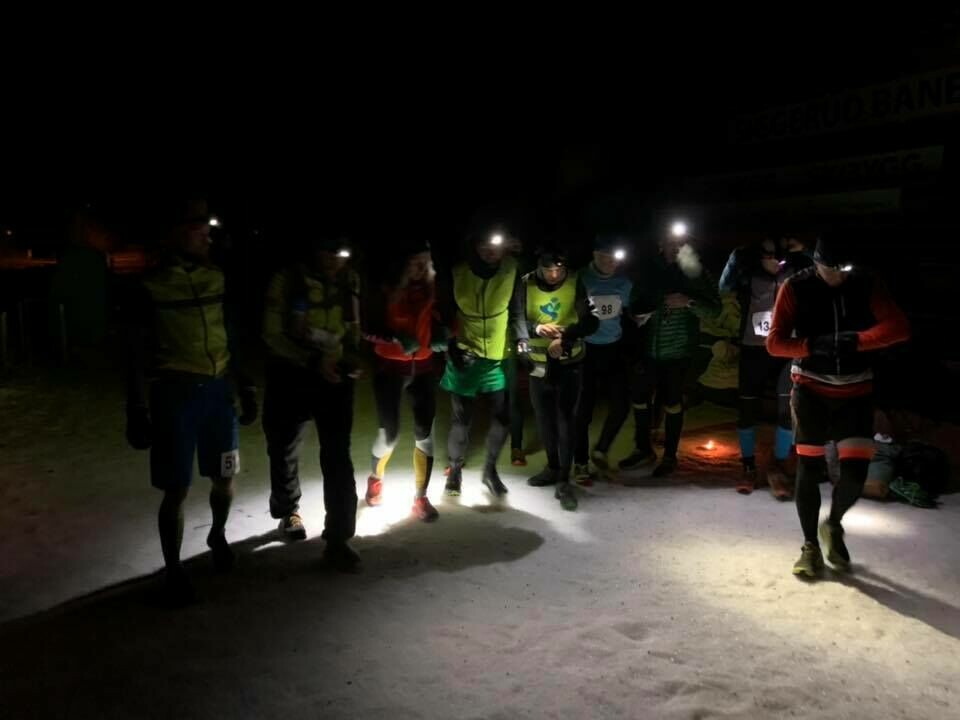 Alt annet enn bakgården i Østmarka da vinneren løp 221 km Nattestart.jpg