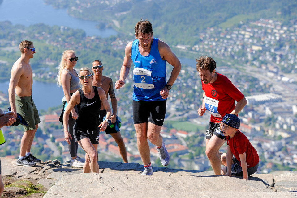 Thorbjørn Ludvigsen og Anita Iversen Lilleskare vant Ulriken Opp _DSC4277.jpg