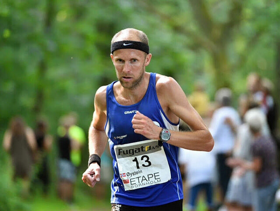 Øystein Mørk på 5. plass og Monika Kørra nr. 6 i Etape Bornholm Hameren_Oeystein_Moerk