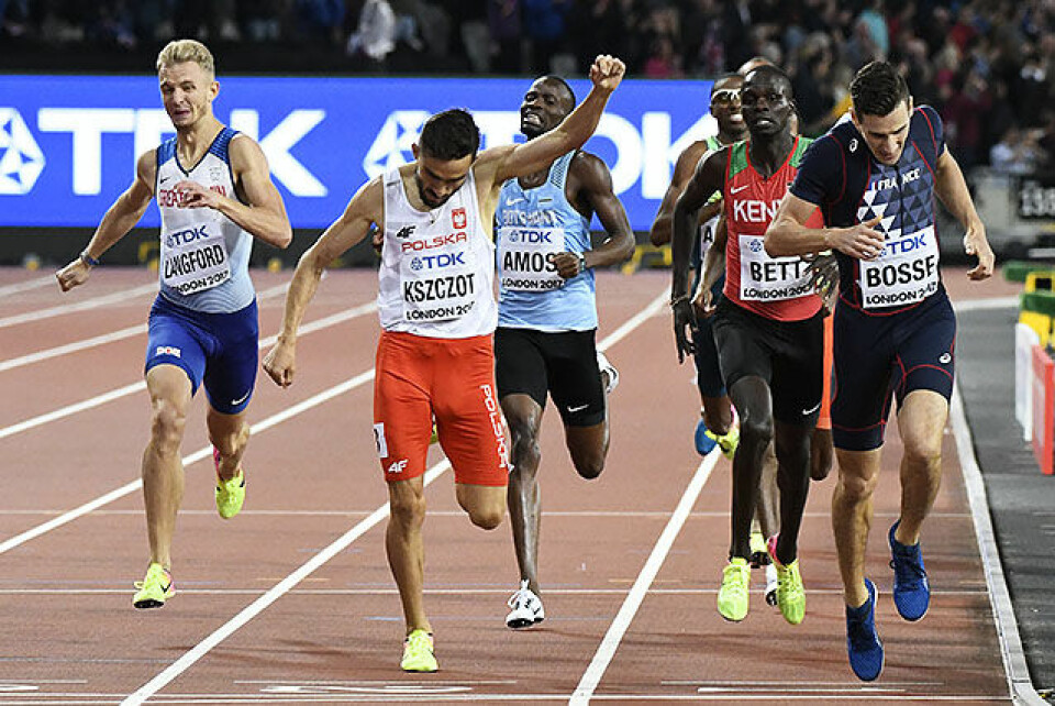 Pierre-Ambroise Bosse overrasket andre og seg sjøl på 800 m 800-maalgang_50D4459.jpg
