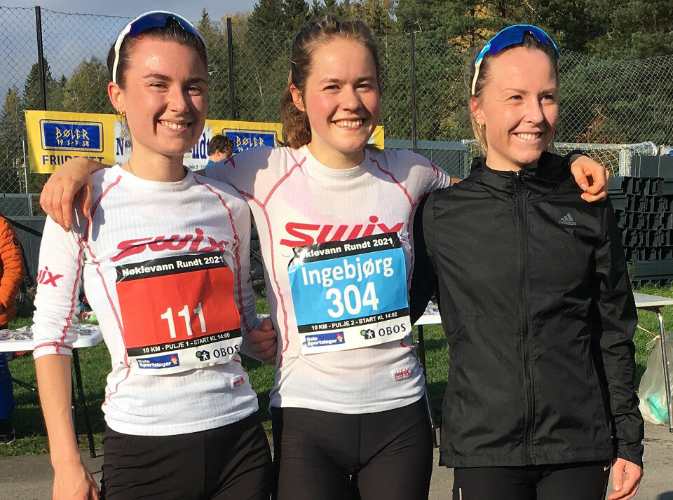 Sjette seier på rad for Anders Gløersen i Nøklevann Rundt 10km-3-beste-damer_foto_Trond_Olav_Berg.jpg