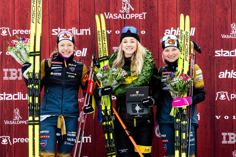 Torleif Syrstad og Emilie Fleten vant historisk Vasaloppet tre-beste-damer.jpg