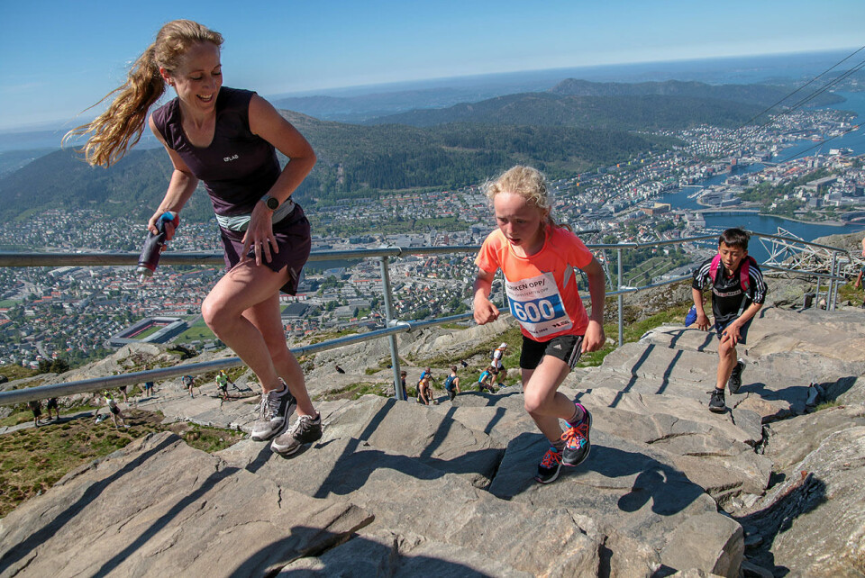 Thorbjørn Ludvigsen og Anita Iversen Lilleskare vant Ulriken Opp 3J6A4600.jpg