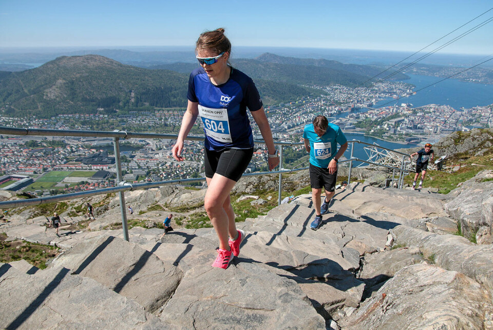 Thorbjørn Ludvigsen og Anita Iversen Lilleskare vant Ulriken Opp 3J6A4618.jpg