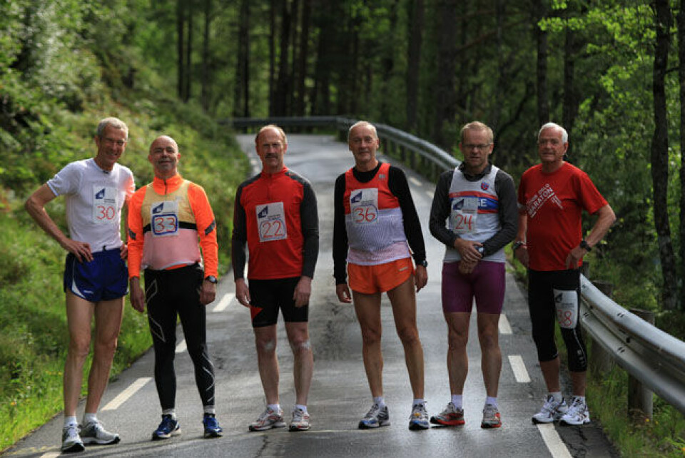 Perfekte forhold i Hornindal