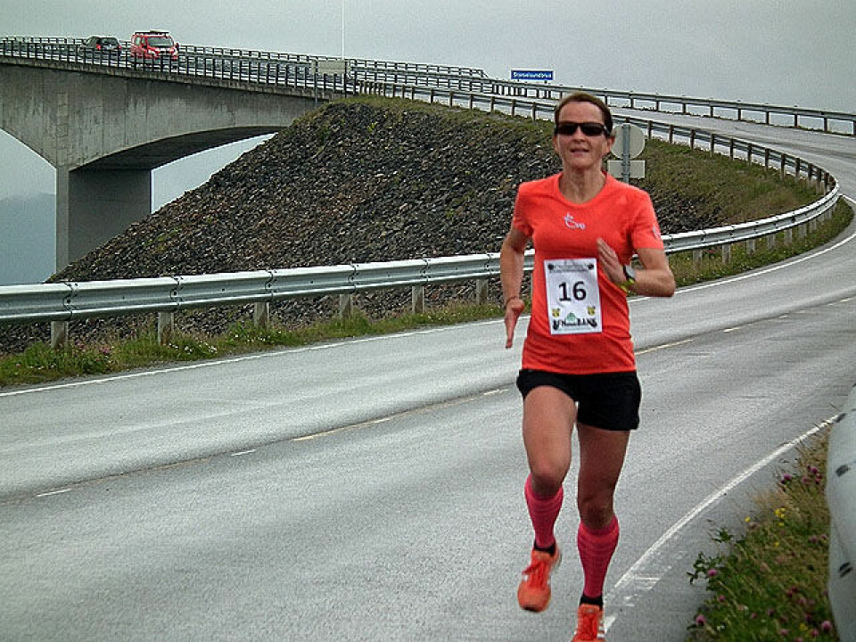 Marianne Standal Borgen var raskeste kvinne med syv sekunder. Foto: Magnar Heggeset, Brunsvika.net Marianne Standal Borgen var raskeste kvinne med syv sekunder. Foto: Magnar Heggeset, Brunsvika.net