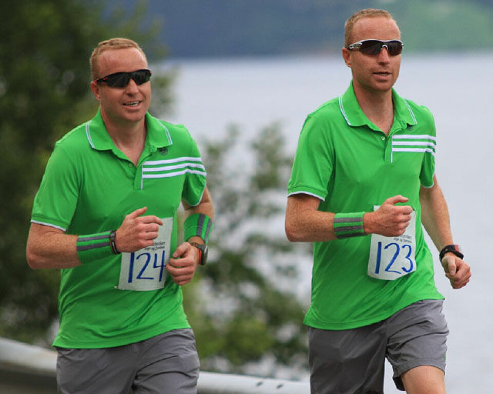 Perfekte forhold i Hornindal