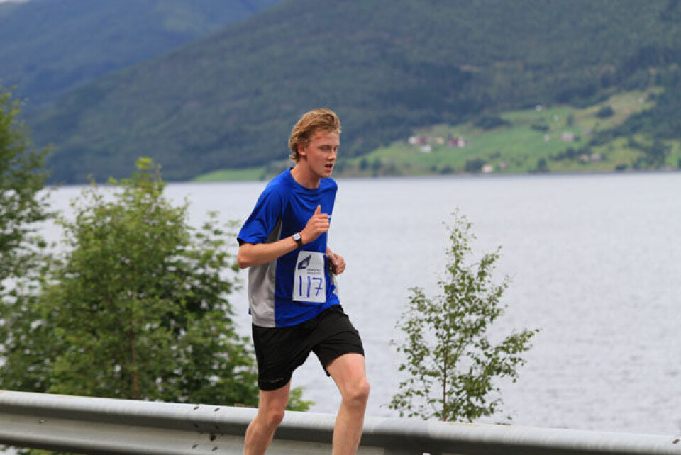 Perfekte forhold i Hornindal