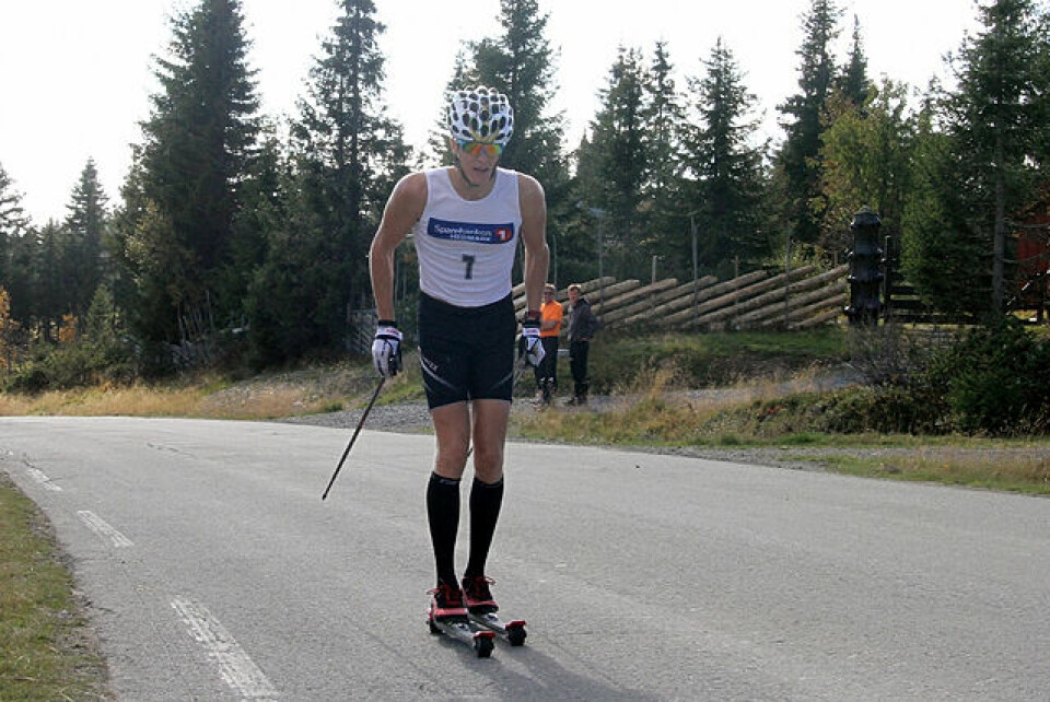 Andrew Musgrave med sterkt sololøp i Sjusjørullen Vinjar_Skogsholm.jpg