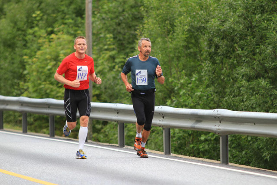 Perfekte forhold i Hornindal
