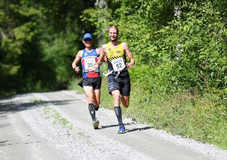 Runar Sæther, SPKL Rye (35) vant fjorårets Kongsvinger Maraton foran Gjermund Sørstad (52). (Foto: Bjørn Hytjanstorp) Runar Sæther, SPKL Rye (35) vant fjorårets Kongsvinger Maraton foran Gjermund Sørstad (52). (Foto: Bjørn Hytjanstorp)