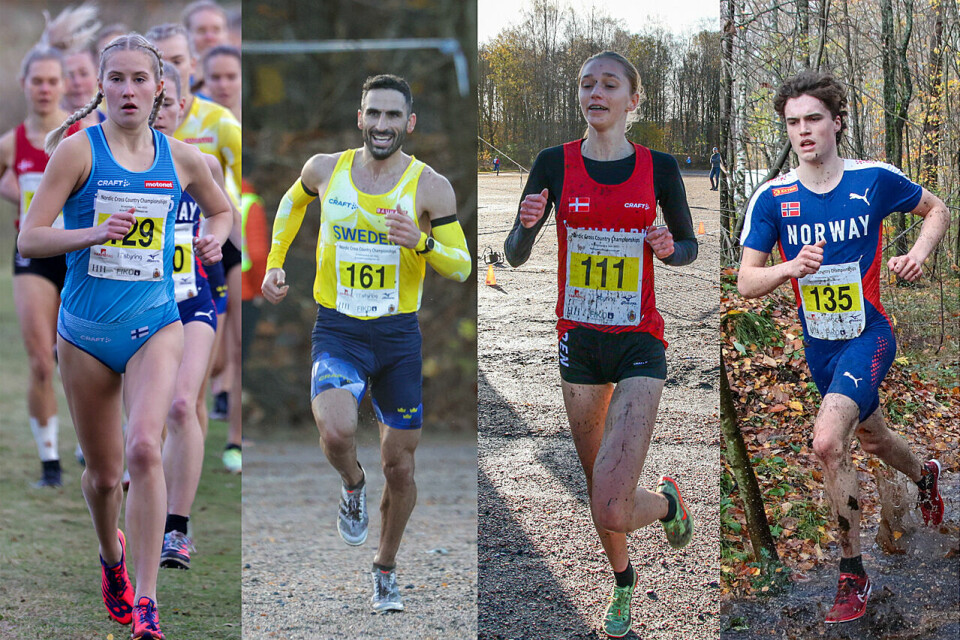 Nathalie Blomqvist, Mohammadreza Abootorabi, Sofia Thøgersen, Esten Hansen-Møllerud Hauen, det var en vinner fra hvert av landene Finland, Sverige, Danmark og Norge. Kun Island manglet en vinner. (Foto og fotomontasje: Arne Dag Myking) Nathalie Blomqvist, Mohammadreza Abootorabi, Sofia Thøgersen, Esten Hansen-Møllerud Hauen, det var en vinner fra hvert av landene Finland, Sverige, Danmark og Norge. Kun Island manglet en vinner. (Foto og fotomontasje: Arne Dag Myking)