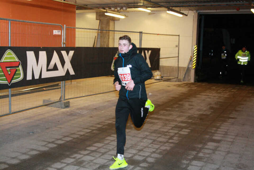 Marius Sørli fra Ask først i mål på Åsanekarusellens 3. løp IMG_4852.jpg