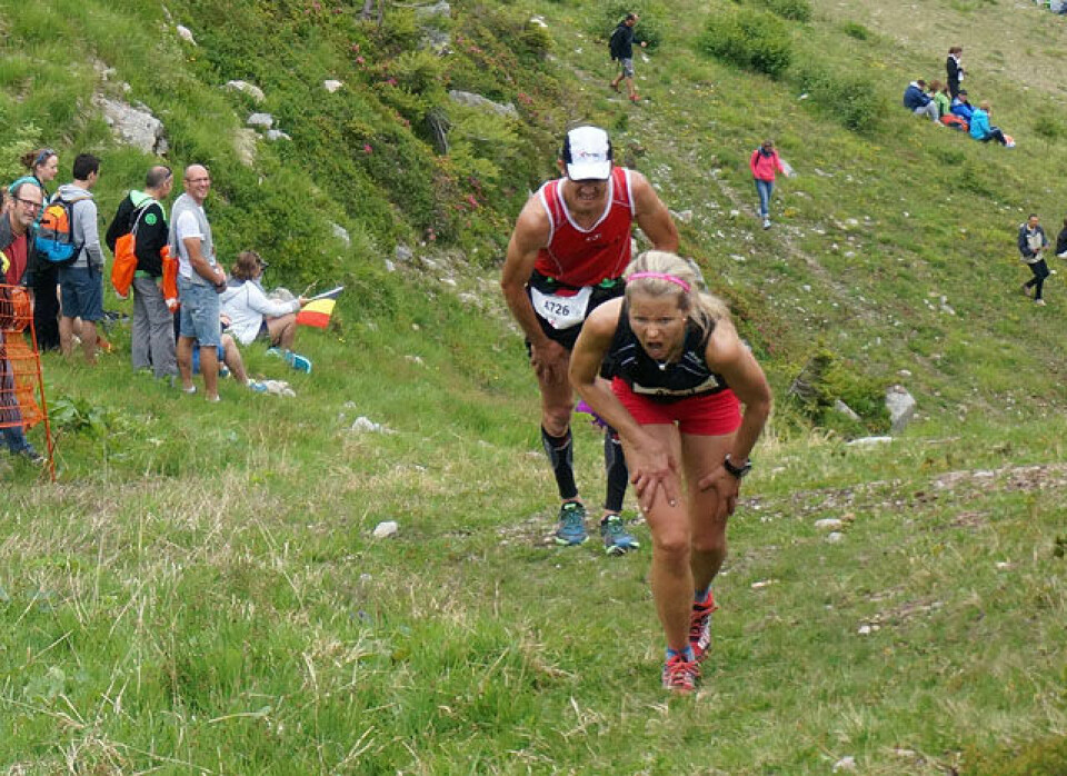 Therese Sjursen nr. 3 på Crossen i Mont Blanc Marathon Therese_Sjursen_arr