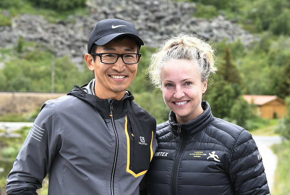 Sammenlagtseieren i Rallarvegsløpet gikk til Therese Falk og Håkon Urdal 50D9527-sammenlagtvinnere-urdal-falk.jpg