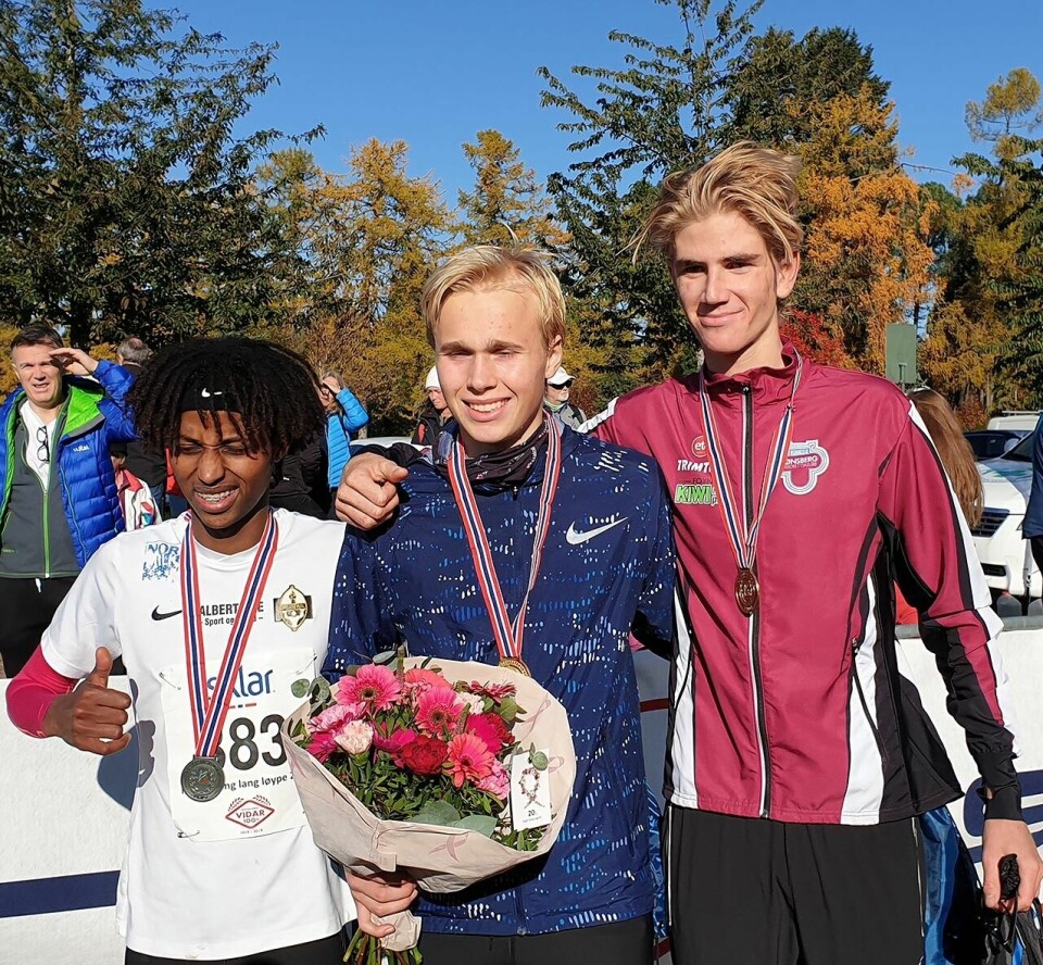 Kondis.no har fulgt NM terrengløp - åtte reportasjer er publisert Juniorpallen_menn_foto_Runar_Gilberg_20191013_130338.jpg