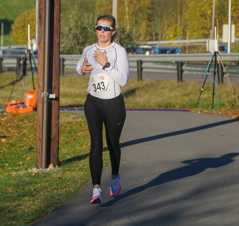 Mange løp seg til ny pers i Perseløpet Maraton Ingrid Lunde Steen.jpg