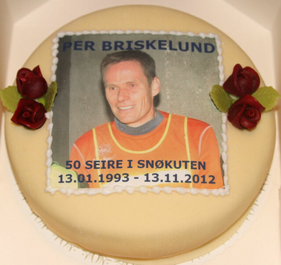 Seier og stas på Per Briskelund