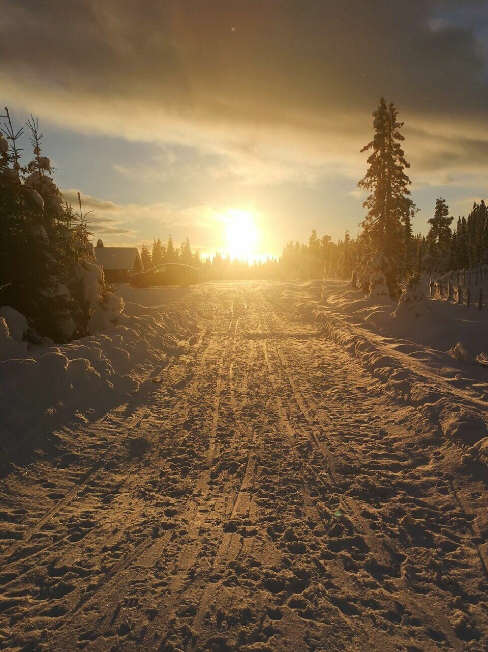 Flott for få i Julestaken i Løtenfjellet Julestaken 2022