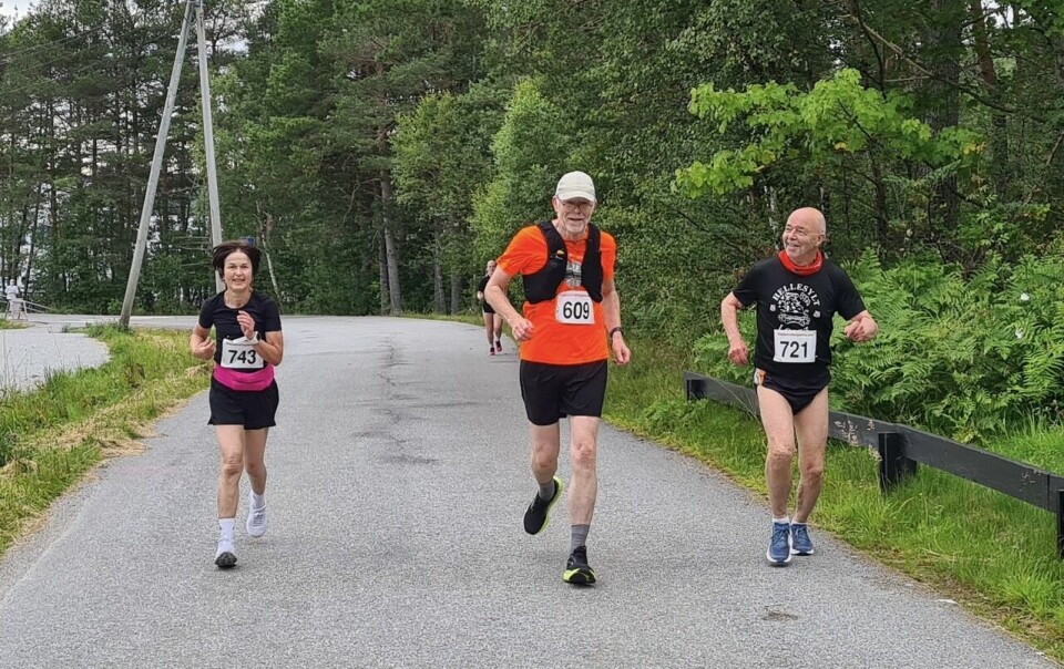 Fra sommerløpet i juli. Fra venstre, Live Rensch Hareide, Øivind Strand og Per Jan Helset. Foto: Sigbjørn Anton Lerstad Fra sommerløpet i juli. Fra venstre, Liv Rensch Hareide, Øivind Strand og Per Jan Helset. Foto: Sigbjørn Anton Lerstad