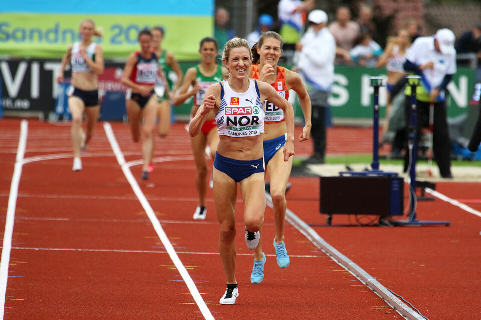 Karoline Bjerkeli Grøvdal vant 3000 meter i lag-EM 3J6A1211.jpg